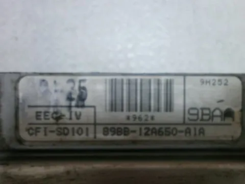 Εγκέφαλος Κινητήρα για FORD, SIERRA, ( 1990 - 1992 ) Mk2b, 1600 ( LSE ) Petrol 75, 1600 (L6B) Petrol 80 Cat , 89BB12A650A1A / CFI SD101 / 9BAA / 9H252 ΤΕΛΑΡΟ *6* ΔΙΑΦΟΡΟΙ -  Εγκέφαλος Κινητήρα για FORD, SIERRA, ( 1990 - 1992 ) Mk2b, 1600 ( LSE ) Petrol 75, 1600 (L6B) Petrol 80 Cat , 89BB12A650A1A / CFI SD101 / 9BAA / 9H252 ΤΕΛΑΡΟ *6* ΔΙΑΦΟΡΟΙ -