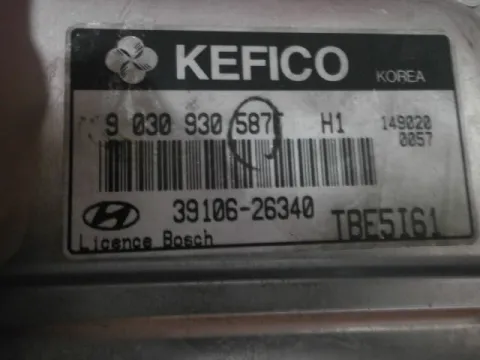 Εγκέφαλος Κινητήρα για HYUNDAI, GETZ, ( 2002 - 2005 )  ( TB ), 1600  G4ED-G  petrol  106 3910626340 TBE5I61 -  Εγκέφαλος Κινητήρα για HYUNDAI, GETZ, ( 2002 - 2005 )  ( TB ), 1600  G4ED-G  petrol  106 3910626340 TBE5I61 -