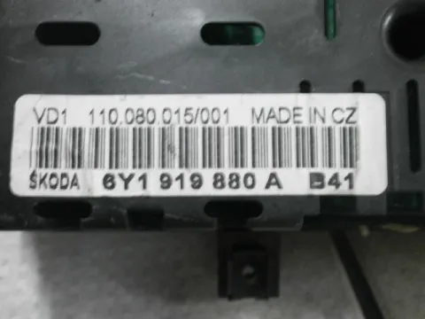 Εγκέφαλος Κινητήρα για SKODA, FABIA, ( 2000 - 2004 )  ( 6Y ), 1900 (ASY) Diesel 64 SDI , 038906012CE 0281010257 -  Εγκέφαλος Κινητήρα για SKODA, FABIA, ( 2000 - 2004 )  ( 6Y ), 1900 (ASY) Diesel 64 SDI , 038906012CE 0281010257 -