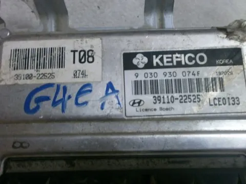 Εγκέφαλος Κινητήρα για HYUNDAI, ACCENT, ( 1999 - 2002 )  ( CG ) ( LC ), 1300  G4EA  petrol  86  12 valve , 3911022525 9030930074F ΤΕΛΑΡΟ 3*244935 -  Εγκέφαλος Κινητήρα για HYUNDAI, ACCENT, ( 1999 - 2002 )  ( CG ) ( LC ), 1300  G4EA  petrol  86  12 valve , 3911022525 9030930074F ΤΕΛΑΡΟ 3*244935 -