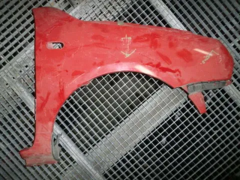 Φτερό, Εμπρός Δεξιό για VW, LUPO, ( 1998 - 2005 )  ( 6X1 - 6E1 ) Κόκκινο