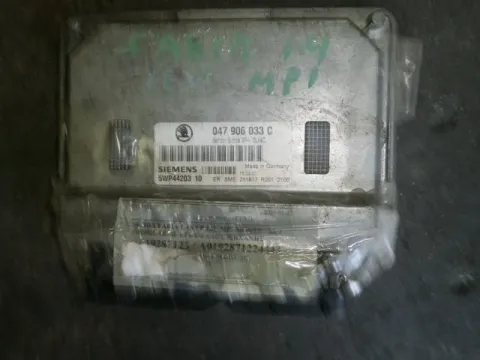 Εγκέφαλος Κινητήρα 047906033C για SKODA, FABIA, ( 2000 - 2004 )  ( 6Y ), 1400  ( AUB ) ( BBZ )  Petrol  100  16 valve, 1400 (AUA) Petrol 75 16V, 1400 (AUB) Petrol 100 16V, 1400  (AUA) (BBY) (BKY)ΤΕΛΑΡ Εγκέφαλος Κινητήρα 047906033C για SKODA, FABIA, ( 2000 - 2004 )  ( 6Y ), 1400  ( AUB ) ( BBZ )  Petrol  100  16 valve, 1400 (AUA) Petrol 75 16V, 1400 (AUB) Petrol 100 16V, 1400  (AUA) (BBY) (BKY)ΤΕΛΑΡ