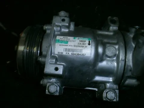 Συμπιεστής A-C (Κομπρέσορας) 504384357 για FIAT DUCATO (2006 -) 3000 (F1CE3481E) Diesel 177 Multijet 16V 177hp Συμπιεστής A-C (Κομπρέσορας) 504384357 για FIAT DUCATO (2006 -) 3000 (F1CE3481E) Diesel 177 Multijet 16V 177hp