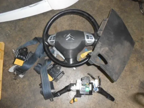 Σετ Αερόσακων Εμπρός (χ.Ταμπλό) Με Καπάκι για CITROEN C-CROSSER (2007 - ) (EP) *Γ*