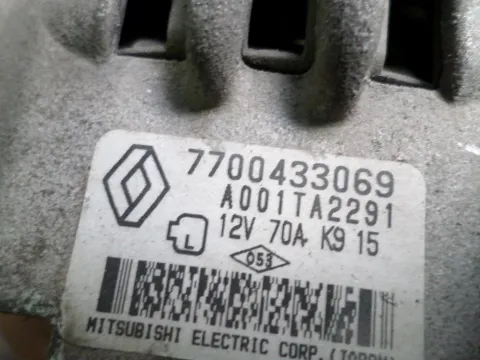Δυναμό - Εναλλάκτης 7700433069 για RENAULT TWINGO (1998 - 2000) (C06) -  Δυναμό - Εναλλάκτης 7700433069 για RENAULT TWINGO (1998 - 2000) (C06) -