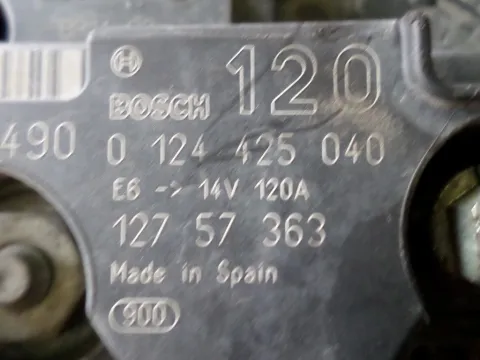 Δυναμό - Εναλλάκτης 0124425040 για SAAB 9-3 (2002 - 2005) (YS3F) -  Δυναμό - Εναλλάκτης 0124425040 για SAAB 9-3 (2002 - 2005) (YS3F) -