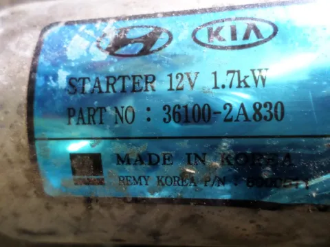 Μίζα 361002A830 για KIA SPORTAGE (2010 - ) (SL) Diesel - 