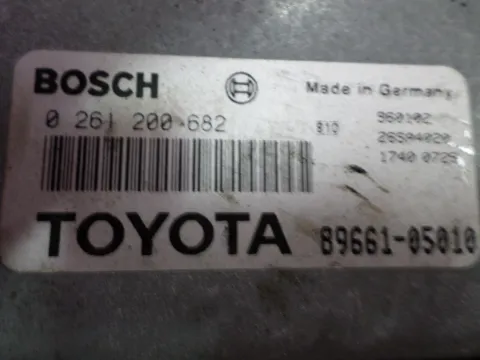 Εγκέφαλος Κινητήρα 0261200682 / 8966105010 για TOYOTA CARINA (1992 - 1995) E (T190) 1600 4A-FE petrol ΤΕΛΑΡΟ 1*245616 -  Εγκέφαλος Κινητήρα 0261200682 / 8966105010 για TOYOTA CARINA (1992 - 1995) E (T190) 1600 4A-FE petrol ΤΕΛΑΡΟ 1*245616 -