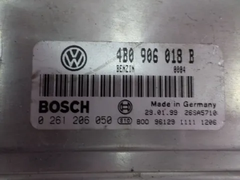 Εγκέφαλος Κινητήρα 4B0906018B / 0261206050 για VW PASSAT (1997 - 2000) (3B2) 1800 (AEB) (ANB) (APU) Petrol 150 Turbo , 1800 (AEB) Petrol 150 Turbo , (2000 - 2005) (3B3) 1800 (AWT) Petrol 150 Turbo 20V -  Εγκέφαλος Κινητήρα 4B0906018B / 0261206050 για VW PASSAT (1997 - 2000) (3B2) 1800 (AEB) (ANB) (APU) Petrol 150 Turbo , 1800 (AEB) Petrol 150 Turbo , (2000 - 2005) (3B3) 1800 (AWT) Petrol 150 Turbo 20V -