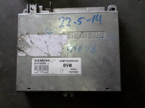Εγκέφαλος Κινητήρα S111730108C για RENAULT MEGANE (1996 - 1998) (LA) (DA) (EA) (KA) (1400 (E7J 626) (E7J 764) Petrol 75 , 1400 (E7J624) Petrol 71 Eco ΤΕΛΑΡΟ 14*244804 Εγκέφαλος Κινητήρα S111730108C για RENAULT MEGANE (1996 - 1998) (LA) (DA) (EA) (KA) (1400 (E7J 626) (E7J 764) Petrol 75 , 1400 (E7J624) Petrol 71 Eco ΤΕΛΑΡΟ 14*244804