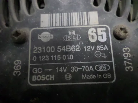 Δυναμό - Εναλλάκτης 2310054B62 για NISSAN MICRA (2000 - 2003) (K11) , (1993 - 1997) (K11) , (1998 - 2000) (K11) -  Δυναμό - Εναλλάκτης 2310054B62 για NISSAN MICRA (2000 - 2003) (K11) , (1993 - 1997) (K11) , (1998 - 2000) (K11) -