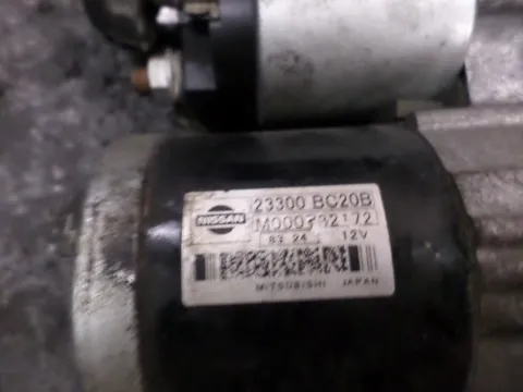 Μίζα Με Κωδ. (23300-BC20B) για NISSAN QASHQAI (2007 - 2010) (J10) (JJ10) -  Μίζα Με Κωδ. (23300-BC20B) για NISSAN QASHQAI (2007 - 2010) (J10) (JJ10) -