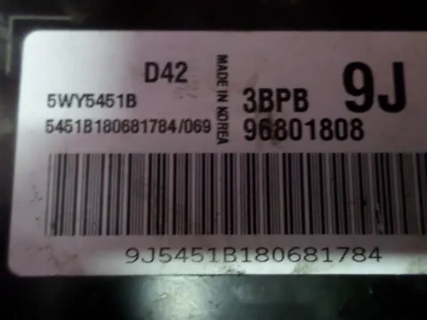 Εγκέφαλος Κινητήρα 96801808 για CHEVROLET - DAEWOO MATIZ (2001 - 2005) (M150) 800 F8CV petrol 52 , (2005 - 2010) (M200) 800 F8CV petrol 52 ΤΕΛΑΡΟ ΔΙΑΦΟΡΟΙ *32* -  Εγκέφαλος Κινητήρα 96801808 για CHEVROLET - DAEWOO MATIZ (2001 - 2005) (M150) 800 F8CV petrol 52 , (2005 - 2010) (M200) 800 F8CV petrol 52 ΤΕΛΑΡΟ ΔΙΑΦΟΡΟΙ *32* -