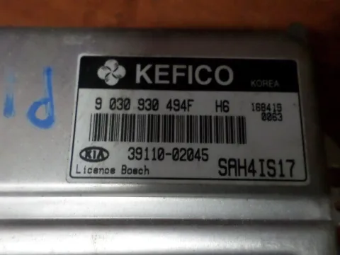 Εγκέφαλος Κινητήρα 3911002045 για KIA PICANTO (2004 - 2008) (BA) ΤΕΛΑΡΟ 4*244936 - 