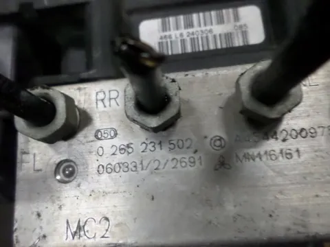 Μονάδα ABS Με Κωδ. (0265231502) για MITSUBISHI COLT (2005 - 2008 ) (CZ) , (2006 - 2009) (CZC) -  Μονάδα ABS Με Κωδ. (0265231502) για MITSUBISHI COLT (2005 - 2008 ) (CZ) , (2006 - 2009) (CZC) -