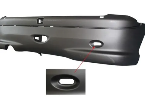 Προφυλακτήρας Πίσω Sport για PEUGEOT 206 (2002 - 2009) Ημιτασιόν Προφυλακτήρας Πίσω Sport για PEUGEOT 206 (2002 - 2009) Ημιτασιόν