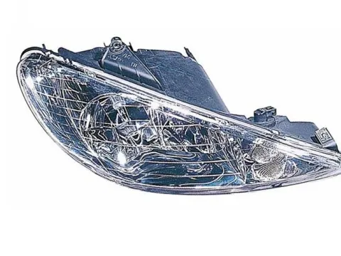 Φανάρι Ηλεκτρικό Εμπρός Διπλό H7/H7 Δεξί για PEUGEOT 206 (2002 - 2009) , (2002 - 2008) SW Ημιτασιόν Φανάρι Ηλεκτρικό Εμπρός Διπλό H7/H7 Δεξί για PEUGEOT 206 (2002 - 2009) , (2002 - 2008) SW Ημιτασιόν