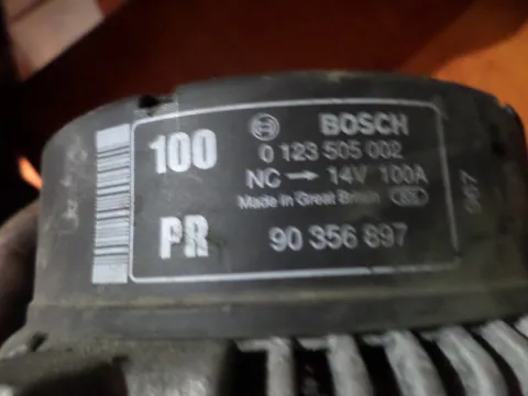Δυναμό - Εναλλάκτης 0123505002 για OPEL VECTRA (1996 - 1998) B -  Δυναμό - Εναλλάκτης 0123505002 για OPEL VECTRA (1996 - 1998) B -