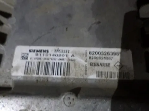 Εγκέφαλος Κινητήρα 8200326395 για RENAULT CLIO (2006 - 2009) (BR_) (CR_) ΤΕΛΑΡΟ 9*244785 - 