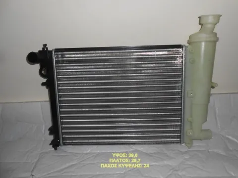 Ψυγείο Κινητήρα (Νερού) 1.0-1.1-1.4cc (390x297x24) για PEUGEOT 106 , CITROEN SAXO Ημιτασιόν Ψυγείο Κινητήρα (Νερού) 1.0-1.1-1.4cc (390x297x24) για PEUGEOT 106 , CITROEN SAXO Ημιτασιόν
