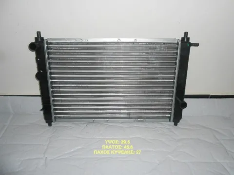 Ψυγείο Κινητήρα (Νερού) 800cc (458x295x27) για CHEVROLET - DAEWOO MATIZ (1998 - 2001) (M100) Ημιτασιόν Ψυγείο Κινητήρα (Νερού) 800cc (458x295x27) για CHEVROLET - DAEWOO MATIZ (1998 - 2001) (M100) Ημιτασιόν
