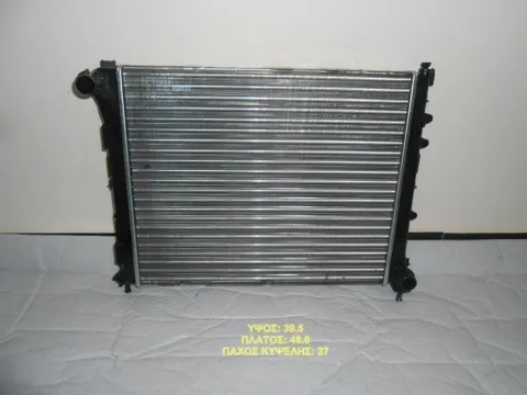 Ψυγείο Κινητήρα (Νερού) 1.4cc (480x395x27) για FIAT 500 , FORD KA , PANDA Ημιτασιόν Ψυγείο Κινητήρα (Νερού) 1.4cc (480x395x27) για FIAT 500 , FORD KA , PANDA Ημιτασιόν