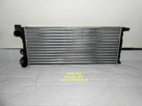 Ψυγείο Κινητήρα (Νερού) 1.1cc 4x4 (580x250x34) για LANCIA Y10 , FIAT PANDA ( 1991 - 2004 ) Ημιτασιόν Ψυγείο Κινητήρα (Νερού) 1.1cc 4x4 (580x250x34) για LANCIA Y10 , FIAT PANDA ( 1991 - 2004 ) Ημιτασιόν