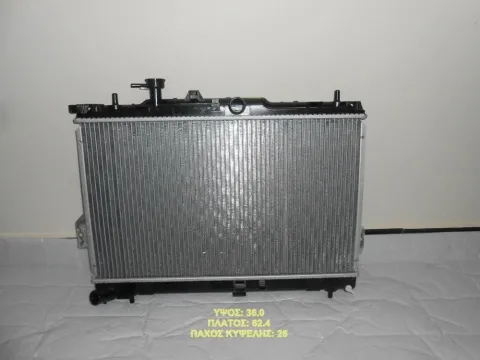 Ψυγείο Κινητήρα (Νερού) 1.6-1.8cc (360x624x26) για HYUNDAI MATRIX Ημιτασιόν Ψυγείο Κινητήρα (Νερού) 1.6-1.8cc (360x624x26) για HYUNDAI MATRIX Ημιτασιόν