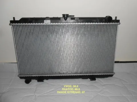 Ψυγείο Κινητήρα (Νερού) 2.2cc Diesel(360x690x27) για NISSAN ALMERA  2002 - 2006 ) ( N16 ) , PRIMERA ( 2002 - 2007 ) ( P12 ) Ημιτασιόν Ψυγείο Κινητήρα (Νερού) 2.2cc Diesel(360x690x27) για NISSAN ALMERA  2002 - 2006 ) ( N16 ) , PRIMERA ( 2002 - 2007 ) ( P12 ) Ημιτασιόν