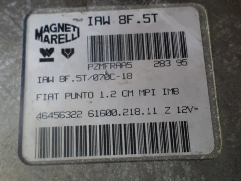 Εγκέφαλος Κινητήρα iaw8f5t για FIAT PUNTO (1994 - 1999) (176) 1200 (176B9.000) Petrol 86 16V ΤΕΛΑΡΟ 2 *243851* -  Εγκέφαλος Κινητήρα iaw8f5t για FIAT PUNTO (1994 - 1999) (176) 1200 (176B9.000) Petrol 86 16V ΤΕΛΑΡΟ 2 *243851* -