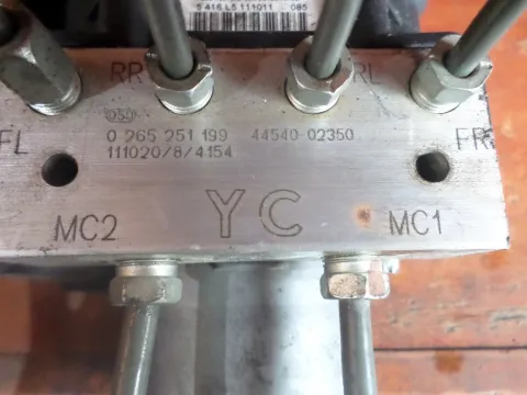 Μονάδα ABS 0265251199 για TOYOTA AURIS (2009 - 2013) 1400 (1ND-TV) diesel 90 (NDE150) D-4D - 