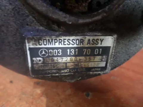 Συμπιεστής A-C (Κομπρέσορας) 0031317001 για MERCEDES E - CLASS (1985 - 1993) (W124) -  Συμπιεστής A-C (Κομπρέσορας) 0031317001 για MERCEDES E - CLASS (1985 - 1993) (W124) -