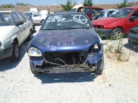 Τροπέτο Αμάξι κομπλέ ΔΕΝ ΕΧΕΙ Μηχανή, Σασμάν ΕΧΕΙ Και 3 Ζαντολάστιχα για OPEL CORSA (1993 - 2000) B Ηatchback - 5dr 1400 (X14XE) Petrol 106 16 valve *Δ* Τροπέτο Αμάξι κομπλέ ΔΕΝ ΕΧΕΙ Μηχανή, Σασμάν ΕΧΕΙ Και 3 Ζαντολάστιχα για OPEL CORSA (1993 - 2000) B Ηatchback - 5dr 1400 (X14XE) Petrol 106 16 valve *Δ*