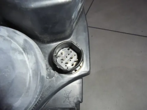 Φανάρι Εμπρός Δεξί Μαύρη Φύσα για FIAT GRANDE PUNTO (2005 - 2008) (199) - 