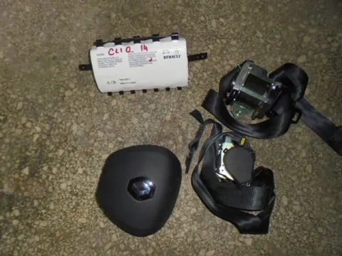 Σετ Αερόσακων Εμπρός (με Ταμπλό) Χ.Ροζέτα για RENAULT CLIO (2013 - ) *Γ* - 