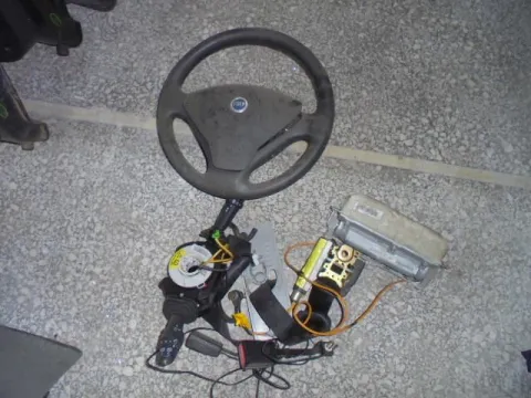 Σετ Αερόσακων Εμπρός (με Ταμπλό) Χωρίς Μία Ζώνη για FIAT STILO (2001 - 2006) (192) Hatchback - 3dr**Γ** - 