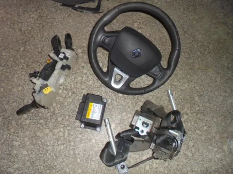 Σετ Αερόσακων Εμπρός (με Ταμπλό) για RENAULT MEGANE (2008 - 2012) (KZ_) (BZ_) **Γ** -  Σετ Αερόσακων Εμπρός (με Ταμπλό) για RENAULT MEGANE (2008 - 2012) (KZ_) (BZ_) **Γ** -