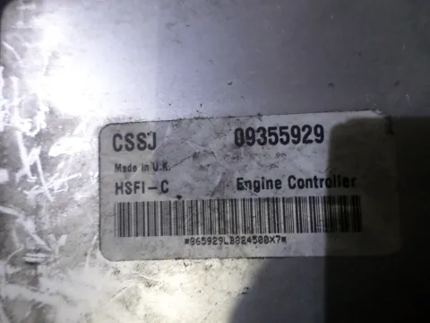 Εγκέφαλος Κινητήρα (09355929) για OPEL ASTRA (1998 - 2004) G 1400 (X14XE) Petrol 90 16 valve ΤΕΛΑΡΟ 6*245471 -  Εγκέφαλος Κινητήρα (09355929) για OPEL ASTRA (1998 - 2004) G 1400 (X14XE) Petrol 90 16 valve ΤΕΛΑΡΟ 6*245471 -