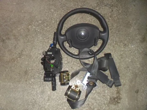 Σετ Αερόσακων Εμπρός (με Ταμπλό) για RENAULT MEGANE (2002 - 2005) (LM) (KM) (EM) (CM)  *Γ* -  Σετ Αερόσακων Εμπρός (με Ταμπλό) για RENAULT MEGANE (2002 - 2005) (LM) (KM) (EM) (CM)  *Γ* -
