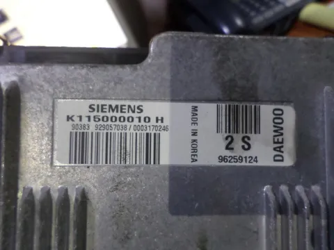 Εγκέφαλος Κινητήρα K115000010H για CHEVROLET - DAEWOO MATIZ (1998 - 2001) (M100) ΤΕΛΑΡΟ ΔΙΑΦΟΡΟΙ *43* -  Εγκέφαλος Κινητήρα K115000010H για CHEVROLET - DAEWOO MATIZ (1998 - 2001) (M100) ΤΕΛΑΡΟ ΔΙΑΦΟΡΟΙ *43* -