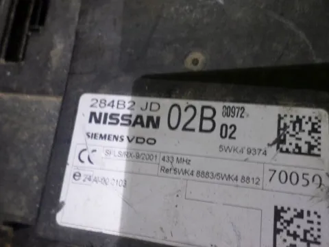 Πλακέτα Imobilizer 284B2JD για NISSAN QASHQAI (2007 - 2010) (J10) (JJ10) -  Πλακέτα Imobilizer 284B2JD για NISSAN QASHQAI (2007 - 2010) (J10) (JJ10) -
