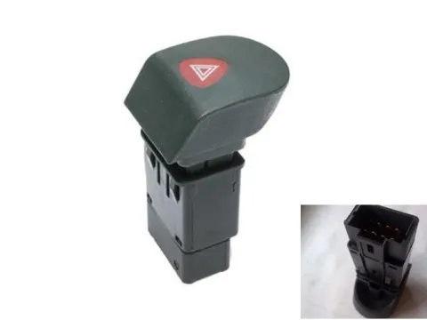 Διακόπτης Αλάρμ 8pin Ημιτασιόν για RENAULT KANGOO (1998 - 2003) (KC) Διακόπτης Αλάρμ 8pin Ημιτασιόν για RENAULT KANGOO (1998 - 2003) (KC)