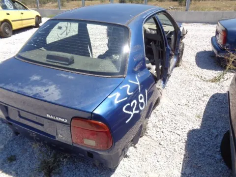 Τροπέτο Αμάξι κομπλέ Δεν Έχει Μηχανή Και Σασμάν , Έχει 3 Ζαντολάστιχα 175/70/13 ** για SUZUKI BALENO (1998 - 2001) (SY) Sedan - 4dr *ΔΒ* -  Τροπέτο Αμάξι κομπλέ Δεν Έχει Μηχανή Και Σασμάν , Έχει 3 Ζαντολάστιχα 175/70/13 ** για SUZUKI BALENO (1998 - 2001) (SY) Sedan - 4dr *ΔΒ* -