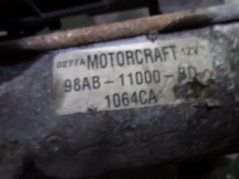 Μίζα 98AB11000BD για FORD FOCUS (2002 - 2004) Mk1b -  Μίζα 98AB11000BD για FORD FOCUS (2002 - 2004) Mk1b -