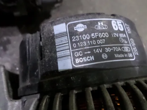 Δυναμό - Εναλλάκτης 231005f600 για NISSAN MICRA (1998 - 2000) (K11) -  Δυναμό - Εναλλάκτης 231005f600 για NISSAN MICRA (1998 - 2000) (K11) -