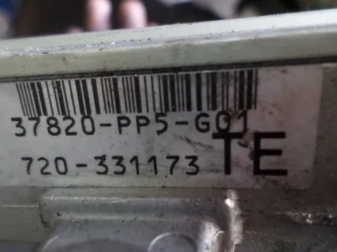 Εγκέφαλος Κινητήρα 37820PP5G01 - 720331173 για HONDA CIVIC (2001 - 2003) (EP - S - U - V - M) -  Εγκέφαλος Κινητήρα 37820PP5G01 - 720331173 για HONDA CIVIC (2001 - 2003) (EP - S - U - V - M) -