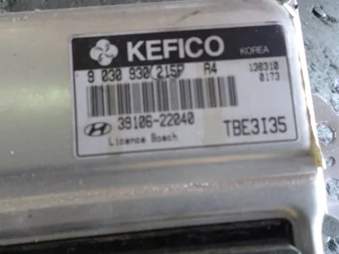 Εγκέφαλος Κινητήρα 3910622040 για HYUNDAI GETZ (2002 - 2005) (TB) 1300 G4EA petrol 85 ΤΕΛΑΡΟ 4*244936 -  Εγκέφαλος Κινητήρα 3910622040 για HYUNDAI GETZ (2002 - 2005) (TB) 1300 G4EA petrol 85 ΤΕΛΑΡΟ 4*244936 -
