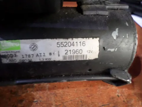 Μίζα 55204116 για FIAT IDEA (2004 - 2007) 1300 (188A9.000) Diesel 70 JTD -  Μίζα 55204116 για FIAT IDEA (2004 - 2007) 1300 (188A9.000) Diesel 70 JTD -