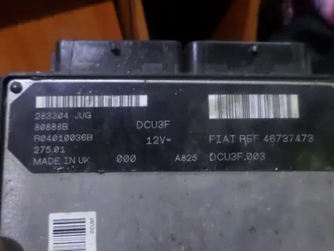 Εγκέφαλος Κινητήρα 46737473 για FIAT DOBLO (2002 - 2005) (119) Combi 1900 (182B9.000) Diesel 100 JTD ΤΕΛΑΡΟ 7 *243883* - 