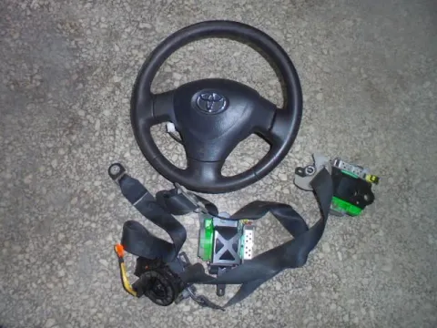 Σετ Αερόσακων Εμπρός (με Ταμπλό) Χ. Χειριστήρια, Χ. Ροζέτα για TOYOTA AURIS (2007 - 2009) E150 **Γ** - 